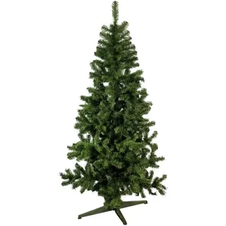 Dmora - Weihnachtsbaum 120 cm Albigna, Künstliche Kiefer, Realistischer Baum, Tannenbaum, Made in Italy, 60x60 h120 cm, Grün