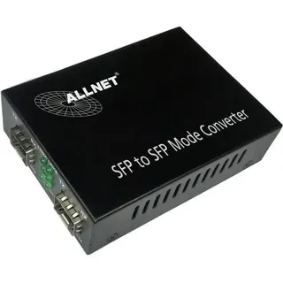 Allnet 134409 1000Mbit/s Multi-Modus, Transceiver, Schwarz
