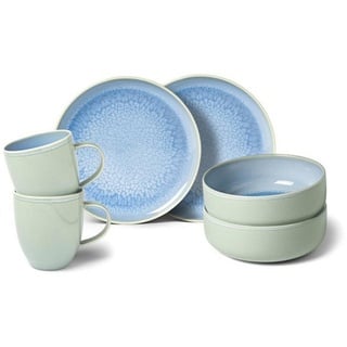 Like by Villeroy & Boch like. by Villeroy & Boch Crafted Blueberry Frühstücks-Set 6tlg.