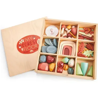 Tender Leaf Holzspielbox Waldboden - kreatives Montessori Spielzeug für Kinder