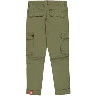 Alpha Industries Cargohose ALPHA INDUSTRIES "Task Force Pant", Herren, Gr. 34, Normalgrößen, grün (vintage grün), Obermaterial: 98% Baumwolle, 2% Elastan, Hosen Cargohose