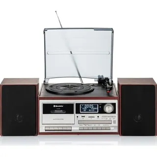 Roadstar HIF8892DBT, Home-Audio-Minisystem, Kirsche (Frucht),