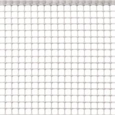 TENAX Schutznetz aus Kunststoff Quadra 10 Weiß 1,00x30 m, Vielzwecknetz mit quadratischen Maschen um Balkone, Umzäunungen und Geländer zu schützen