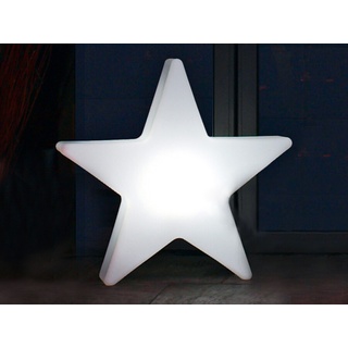 8 seasons DESIGN Außenleuchte Shining Star 8 76 x 72 x 16 cm seasons design weiß