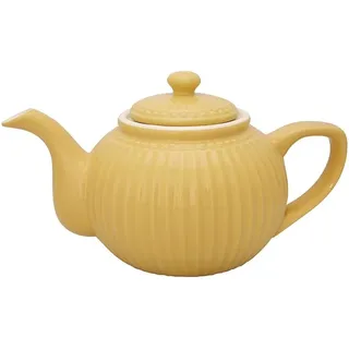 GreenGate - Teekanne - Alice - Honey Mustard - Porzellan - 1 Liter