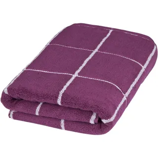 Ross Cashmere Überkaro Duschtuch 75 x 140 cm pink