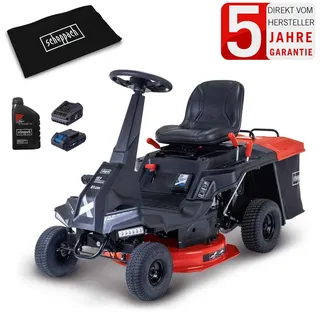 SCHEPPACH MR235-61 Benzin Aufsitzrasenmäher 6PS | 61cm Schnittbreite | 150L Korb | E-Start | 4 Vorwärtsgänge