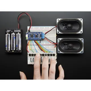 Adafruit Audio FX Sound Board + 2x2W Verstärker, WAV/OGG Trigger + Amp, 2MB, 2210