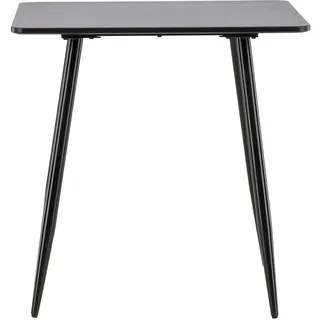 Esstisch Polar - MDF Schwarz 75x75 cm - Schwarz