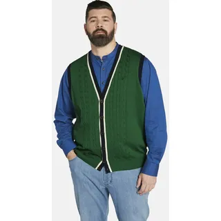 Charles Colby Strickweste »Strickweste DUKE THALEN«, grün