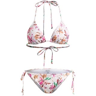 Roxy Printed Beach Classics - Triangle Bikini für Frauen Weiß