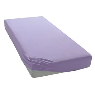 bellana Spannbettlaken Baumwolle-Jersey 70 x 140 - 90 x 200 cm lila