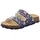 Fussbettpantoffel Blau/Mehrfarbig 28