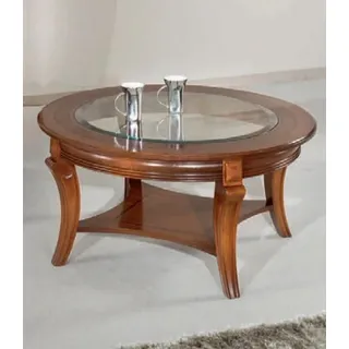 stile elisa Couchtisch Braun Holz 90 x 45 cm