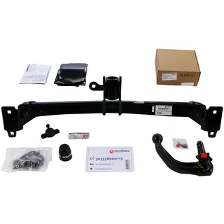Westfalia Abnehmbare Anhängerkupplung für BMW 5er Limousine/Touring (F10/F11) (BJ 03/2010-07/2013) - im Set mit 13-pol. fzg.-spez. Westfalia Elektrosatz