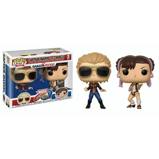 Captain Marvel vs Chun-Li - GamerVerse Capcom - Funko Pop! - Vinyl Figur
