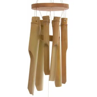 Nicola Spring Windspiel, Orientalischer Stil, Bambus, ca. 25 cm