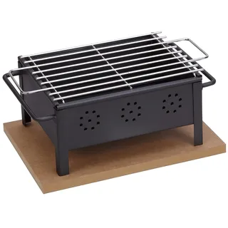Sauvic Tischgrill 25x20 cm schwarz