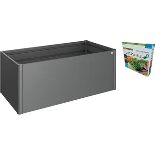 biohort HochBeet 2 x 1 mit Gardena Micro-Drip-System