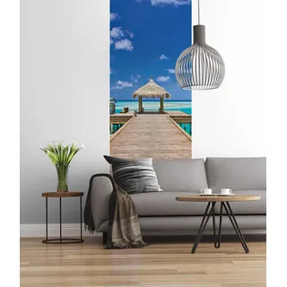 KOMAR Digitaldruck Vliestapete, Beach Resort 100 x 280 cm