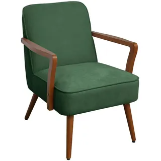 Svita Loungesessel Tuva , Grün , Textil , 70x78.5x70 cm , Esszimmer, Stühle, Armlehnstühle