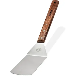 Petromax Grillschaber 7,3 cm Edelstahl Holz braun