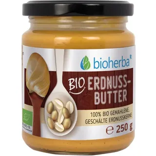 Bioherba Erdnussbutter 100% 250 g
