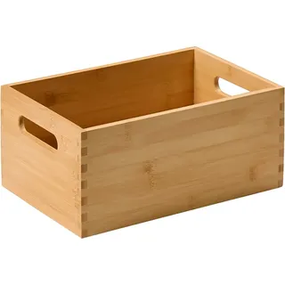 Kesper Aufbewahrungsbox Bambus Klein 28,5 cm x 18,5 x 13 cm