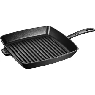 Grillpfanne 30 x 30 cm schwarz
