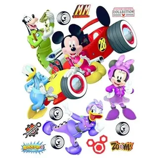 AG Design - Disney Mickey Mouse – Wandsticker – Wandtattoo – Wandaufkleber – Selbstklebend – Bunt - 65 x 85 cm - DK 2309