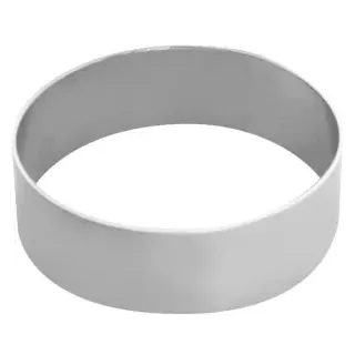 SCHNEIDER Tortenring, Aluminium, nahtgeschweißt, Backrahmen zum Schichten und Füllen von Kuchen und Torten, Durchmesser: 95 mm, Höhe: 30 mm