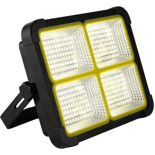 GLOBO Solarleuchte Kunststoff 17,2x5,5x21,5 cm mit Schalter schwarz