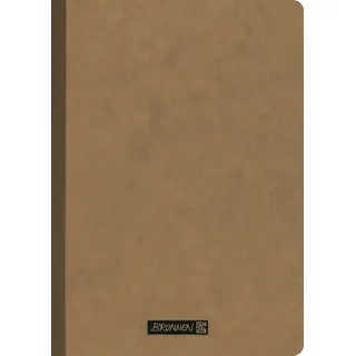 Brunnen Notizbuch A5 punktiert braun