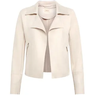 Cartoon Jackenblazer »Blazer-Jacke mit offenem Saum«, beige