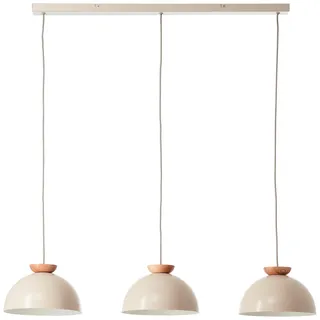 Brilliant Nalam 3-flg. 158 cm Metall/Holz beige