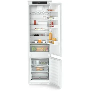 Liebherr Kühl-Gefrier-Kombination , Weiß , Metall, Kunststoff , 3,1 Schubladen , D , 54.6x193.8x54.6 cm , LED-Innenbeleuchtung, elektronische Temperaturregelung, Warneinrichtung bei geöffneter Tür, Temperaturanzeige, Super-Kühlen, Super-Gefrieren, Flaschenrost, höhenverstellbare Füße, Türanschlag wechselbar , Küchen, Küchenelektrogeräte, Kühlschränke & Gefrierschränke, Kühl- & Gefrierkombination