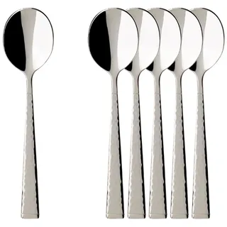 Villeroy & Boch Espressolöffel 6 St. Edelstahl 10,6 cm Silber
