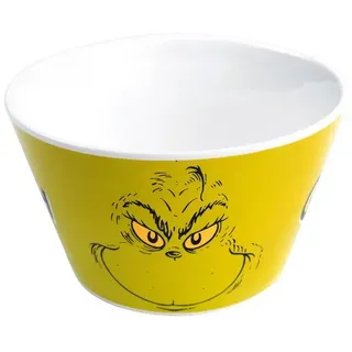 UNITED LABELS Grinch Müslischale 500 ml, Grün, Schüssel aus Keramik, Müslischüssel, Schale
