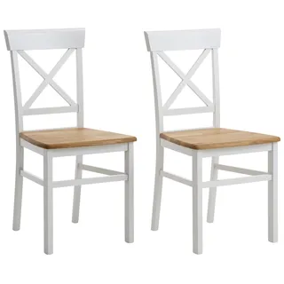 OTTO home Esszimmerstuhl Tatra TOPSELLER Holz weiß 4er Set