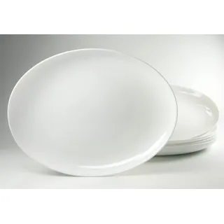 Luminarc Barbecueteller Ø 33 cm weiß 6er Set