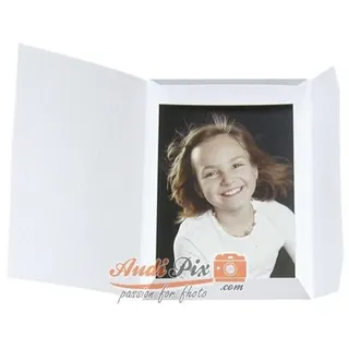 Daiber 1x25 Daiber Portraitmappen Sprint-Line 20x30cm weiß