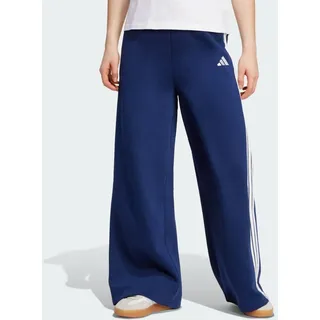 adidas 3-Streifen Wide Fleecehose blau XL