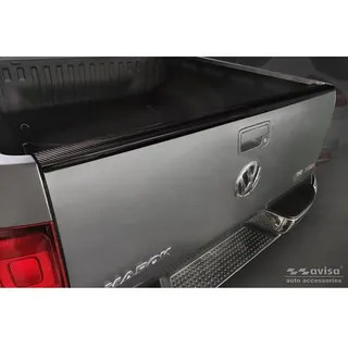 Pickup Heckklappenschutz kompatibel mit Volkswagen Amarok 2010-2016 & FL 2016- Karbon