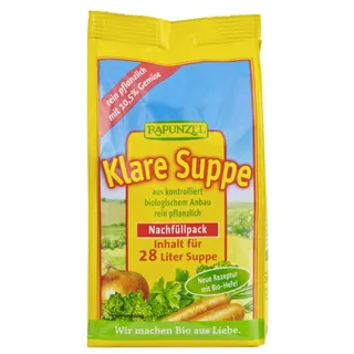 RAPUNZEL Klare Gemüsesuppe, mit Bio-Hefe bio 500g