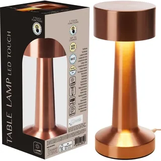 Kupferne Tischlampe mit 21 LEDs, 21 cm - Kupfer