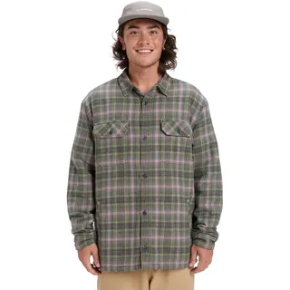 QUIKSILVER Venture Sherpa Shirt - Hemd Gr. M braun
