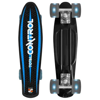Skateboard 22'' x 6'' Skids Control Lighting Wheels, Green-Blue-Black-White
