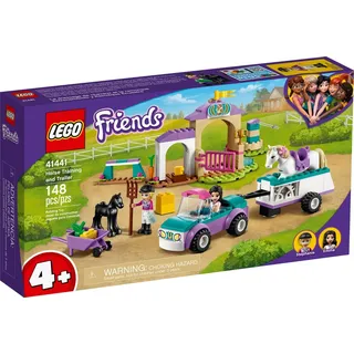 LEGO Friends Trainingskoppel und Pferdeanhänger 41441