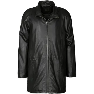 Kurzmantel JCC "Ledermantel IK49-2", Damen, Gr. 38, schwarz, Obermaterial: 100% Lammnappaleder LANA. Futter: 100% Polyester PES., Mäntel Kurzmantel