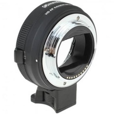 Bild Autofokus-Objektivadapter mit AF-Umschalter für Canon-EOS-Objektiv an Sony-E-Mount-Kamera -